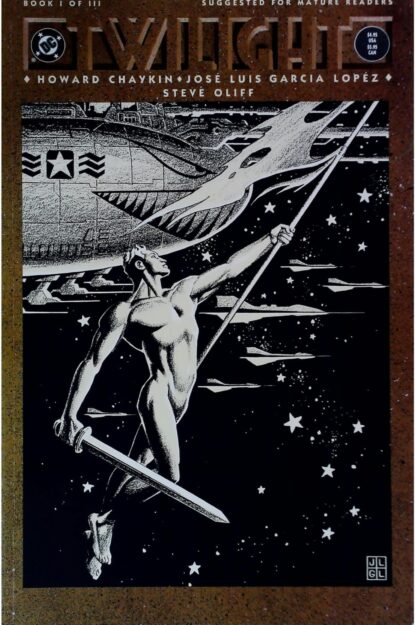 Couverture de TWILIGHT (1991) COMPLETE SET #1-3 - par Jose Luis Garcia-Lopez - lecubeacomics.com
