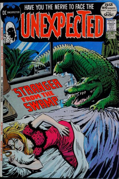 Couverture de UNEXPECTED (1968) #136 - par Nick Cardy - lecubeacomics.com