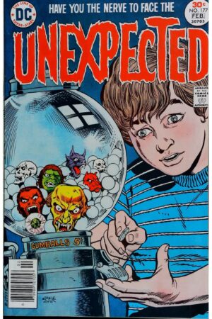 Couverture de UNEXPECTED (1968) #177 - par Ernie Chan - lecubeacomics.com