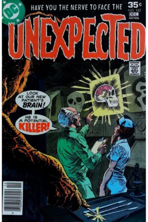 Couverture de UNEXPECTED (1968) #182 - par Luis Dominguez - lecubeacomics.com