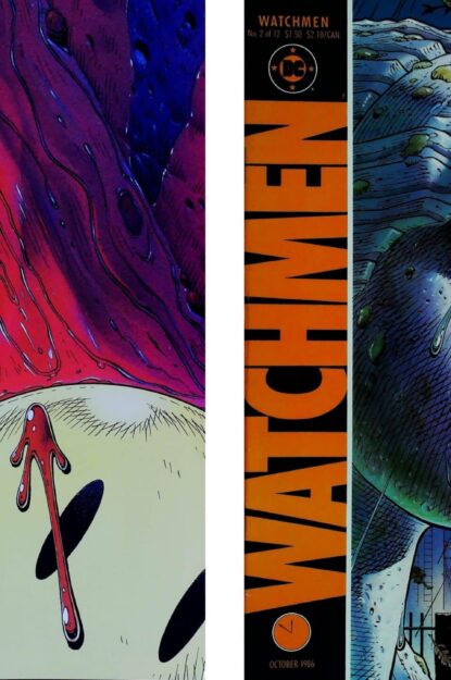 WATCHMEN (1986) COMPLETE SET #1-12 - DC Comics - lecubeacomics.com Couverture de WATCHMEN (1986) COMPLETE SET #1-12 - par Dave Gibbons - lecubeacomics.com