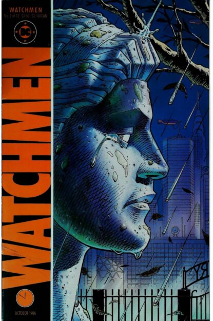 Couverture de WATCHMEN (1986) #2 - par Dave Gibbons - lecubeacomics.com