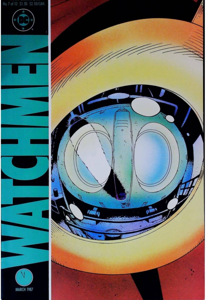 Watchmen #7, vue de l'exemplaire