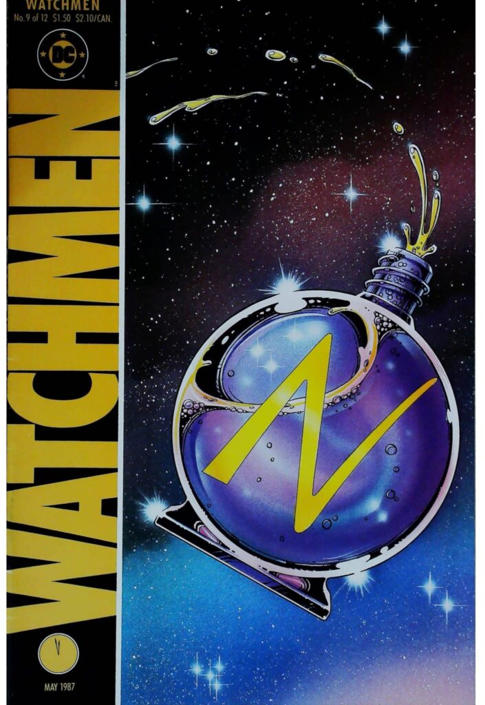 Watchmen #9, vue de l'exemplaire