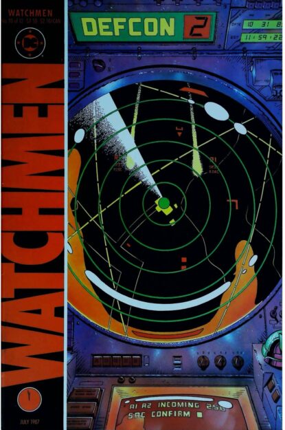 Couverture de WATCHMEN (1986) #10 - par Dave Gibbons - lecubeacomics.com
