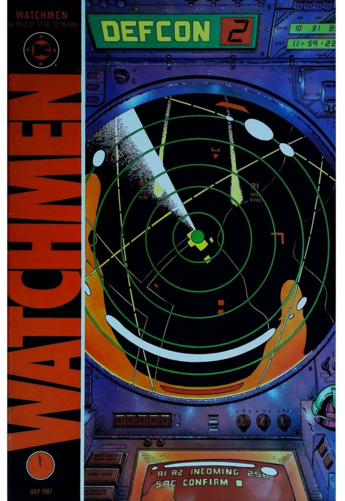 Watchmen #10, vue de l'exemplaire
