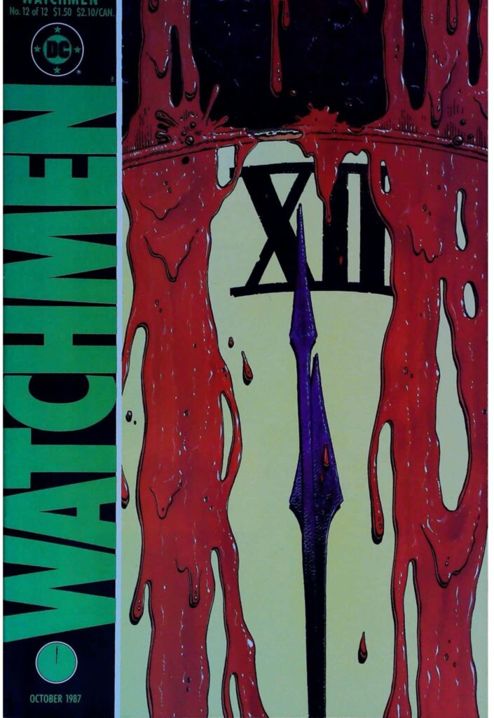 Watchmen #12, vue de l'exemplaire