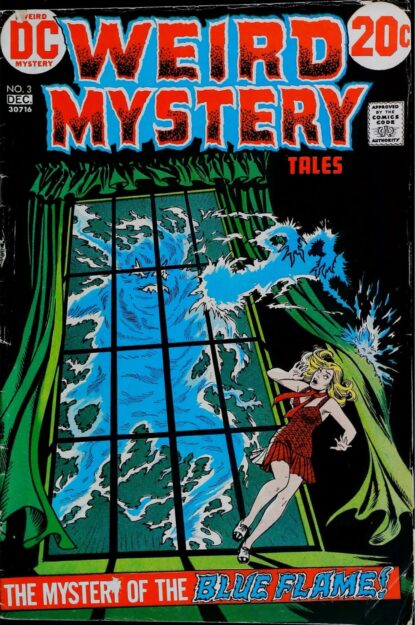Couverture de WEIRD MYSTERY TALES (1972) #3 - par Nick Cardy - lecubeacomics.com