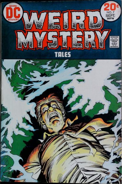 Couverture de WEIRD MYSTERY TALES (1972) #7 - par Nick Cardy - lecubeacomics.com