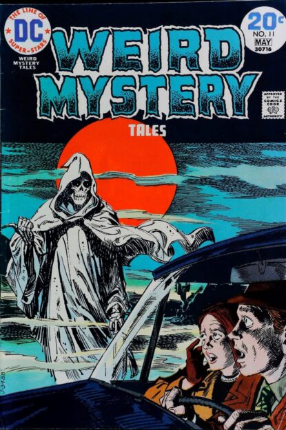 Couverture de WEIRD MYSTERY TALES (1972) #11 - par Luis Dominguez - lecubeacomics.com