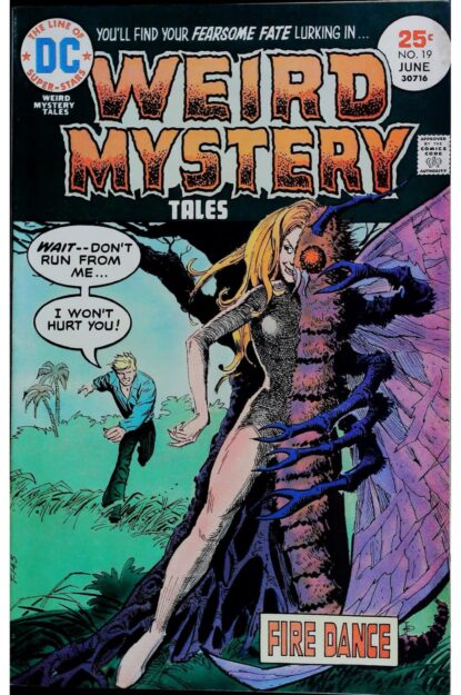 Couverture de WEIRD MYSTERY TALES (1972) #19 - par Luis Dominguez - lecubeacomics.com