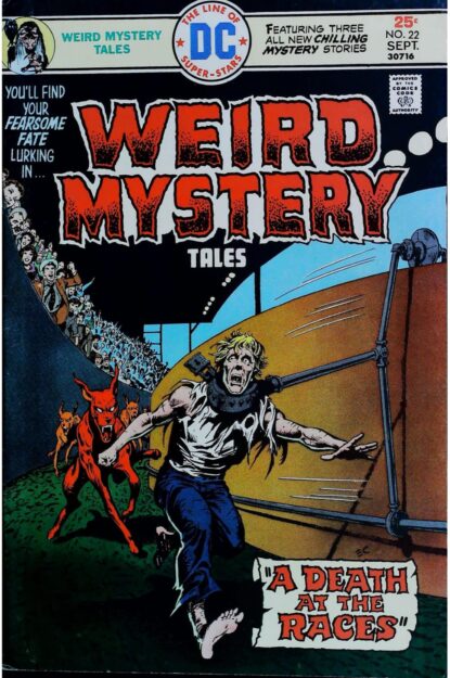 Couverture de WEIRD MYSTERY TALES (1972) #22 - par Ernie Chan - lecubeacomics.com