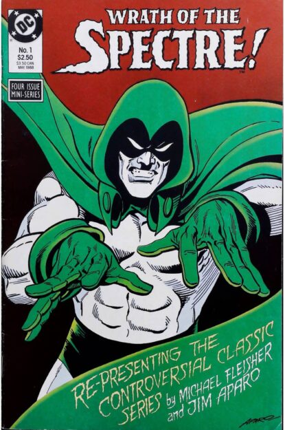 Couverture de WRATH OF THE SPECTRE (1988) COMPLETE SET #1-4 - par Jim Aparo - lecubeacomics.com