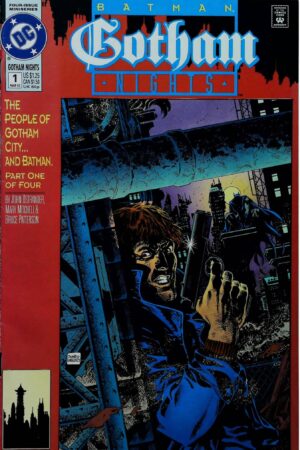 Couverture de BATMAN : GOTHAM NIGHTS (1992) COMPLETE SET #1-4 - par Eduardo Barrreto - lecubeacomics.com