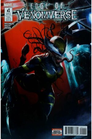 Couverture de VENOM : EDGE OF VENOMVERSE (2017) COMPLETE SET #1-5 - par Francesco Mattina - lecubeacomics.com