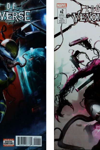 VENOM : EDGE OF VENOMVERSE (2017) COMPLETE SET #1-5 - Marvel - lecubeacomics.com Couverture de VENOM : EDGE OF VENOMVERSE (2017) COMPLETE SET #1-5 - par Francesco Mattina - lecubeacomics.com