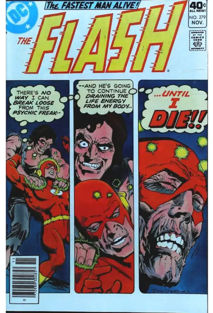 Flash #279, exemplaire VF 8.0, recto