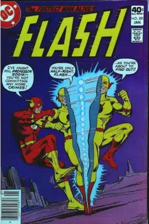 Couverture de FLASH (1959) #281 - par Dick Giordano - lecubeacomics.com