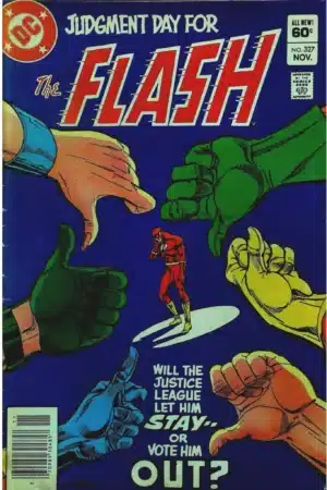 Couverture de FLASH (1959) #327 - par Carmine Infantino - lecubeacomics.com