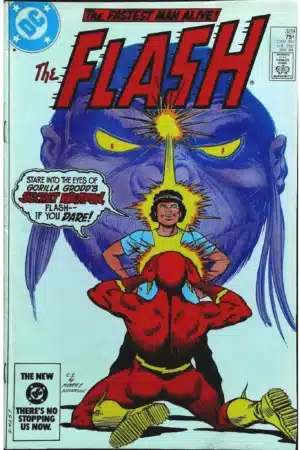 Couverture de FLASH (1959) #329 - par Carmine Infantino - lecubeacomics.com