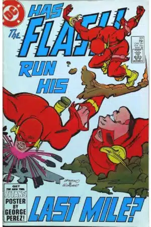 Couverture de FLASH (1959) #331 - par Carmine Infantino - lecubeacomics.com