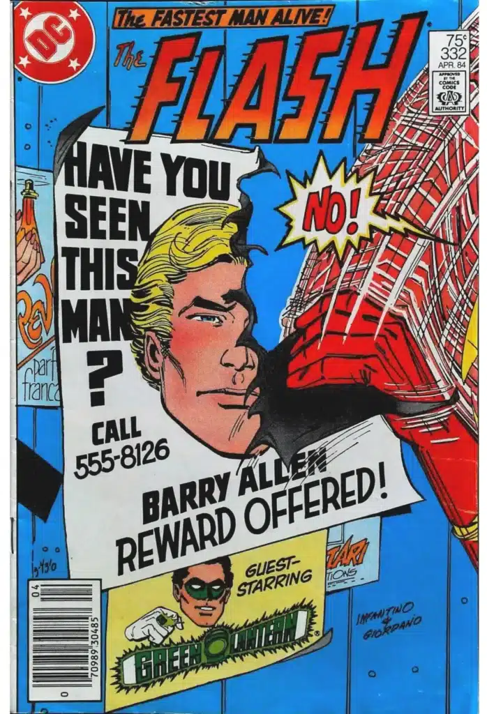 Flash #332, vue de l'exemplaire