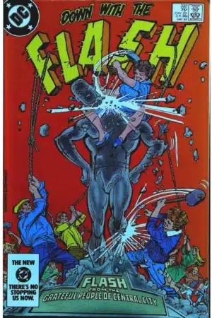 Couverture de FLASH (1959) #333 - par Carmine Infantino - lecubeacomics.com