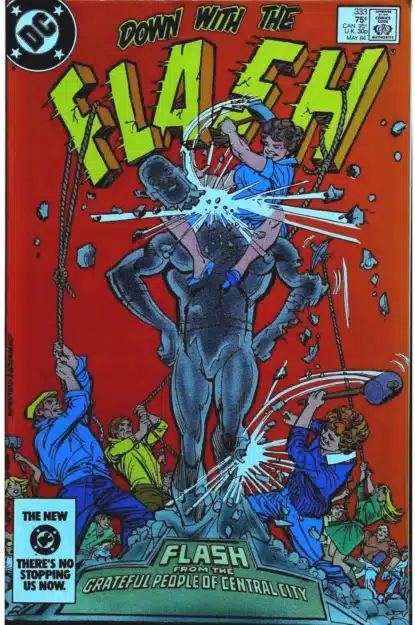 Couverture de FLASH (1959) #333 - par Carmine Infantino - lecubeacomics.com
