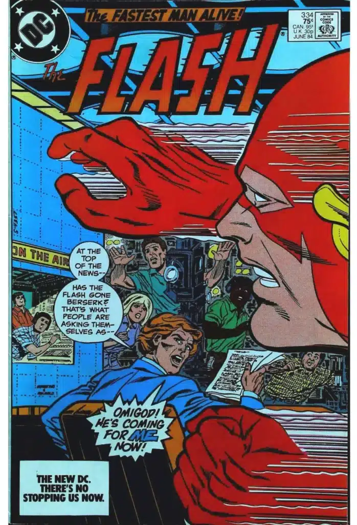 Flash #334, vue de l'exemplaire