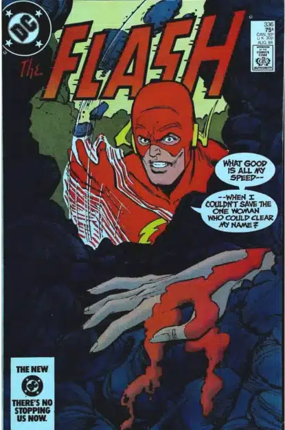 Couverture de FLASH (1959) #336 - par Carmine Infantino - lecubeacomics.com