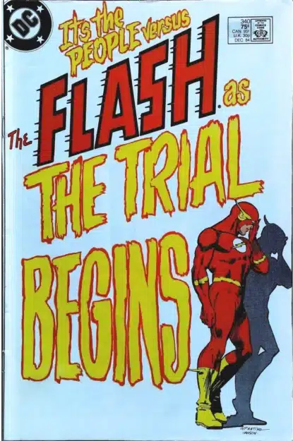 Couverture de FLASH (1959) #340 - par Carmine Infantino - lecubeacomics.com