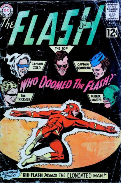 Couverture de FLASH (1959) #130 - par Carmine Infantino - lecubeacomics.com