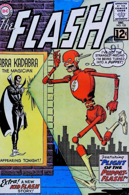 Couverture de FLASH (1959) #133 - par Carmine Infantino - lecubeacomics.com