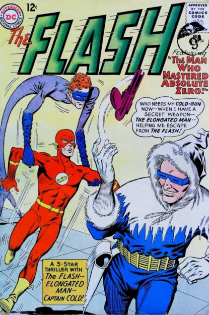 Couverture de FLASH (1959) #134 - par Carmine Infantino - lecubeacomics.com