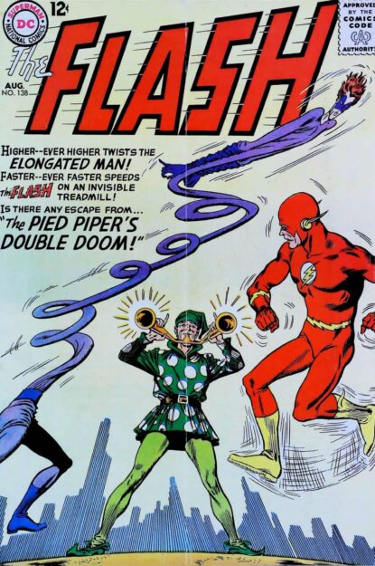 Couverture de FLASH (1959) #138 - par Carmine Infantino - lecubeacomics.com