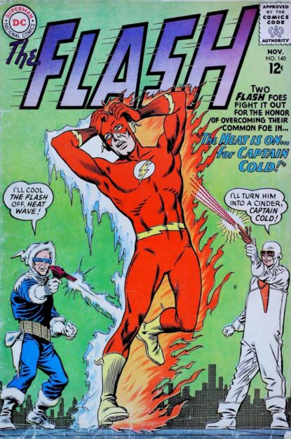 Couverture de FLASH (1959) #140 - par Carmine Infantino - lecubeacomics.com