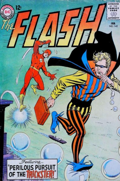 Couverture de FLASH (1959) #142 - par Carmine Infantino - lecubeacomics.com