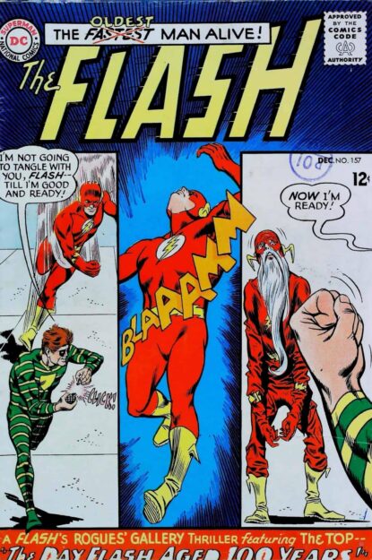 Couverture de FLASH (1959) #157 - par Carmine Infantino - lecubeacomics.com