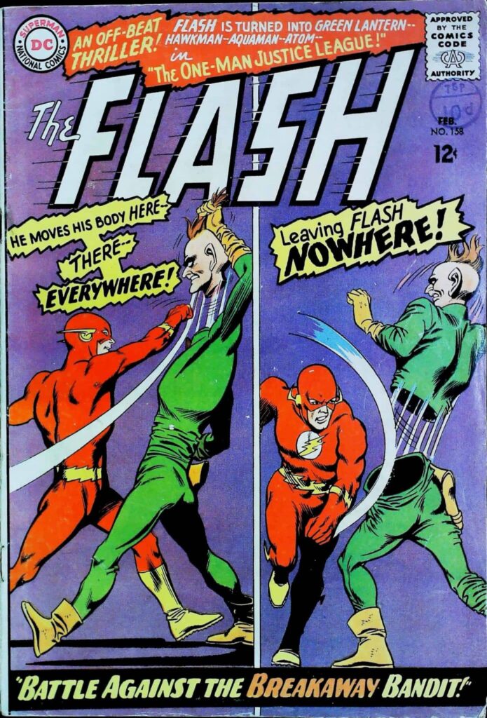 Flash #158, vue de l'exemplaire