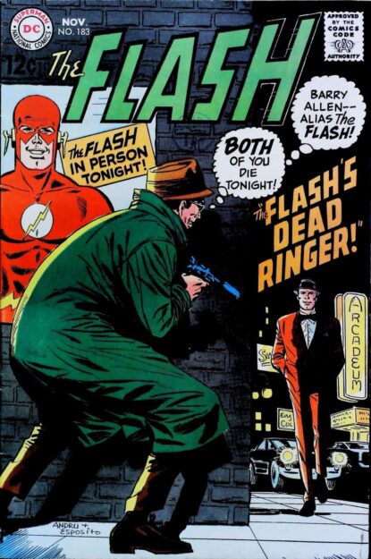 Couverture de FLASH (1959) #183 - par Ross Andru - lecubeacomics.com