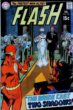 Couverture de FLASH (1959) #194 - par Neal Adams - lecubeacomics.com