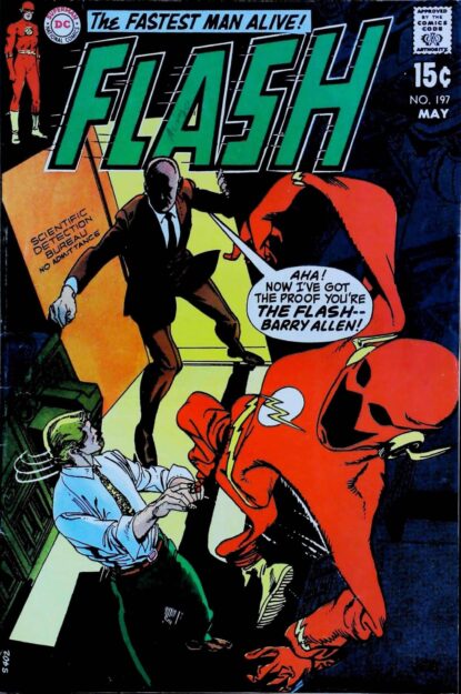 Couverture de FLASH (1959) #197 - par Gil Kane - lecubeacomics.com