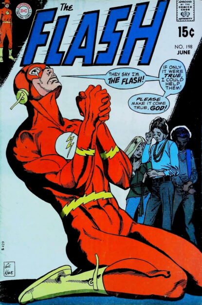 Couverture de FLASH (1959) #198 - par Gil Kane - lecubeacomics.com