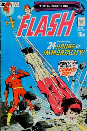 Couverture de FLASH (1959) #206 - par Neal Adams - lecubeacomics.com