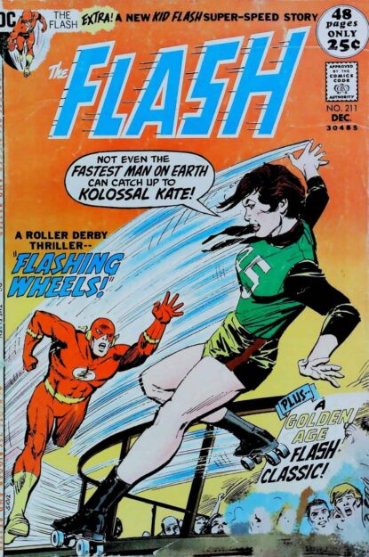 Couverture de FLASH (1959) #211 - par Irv Novick - lecubeacomics.com