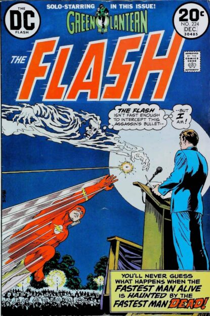Couverture de FLASH (1959) #224 - par Nick Cardy - lecubeacomics.com