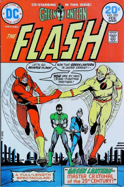 Couverture de FLASH (1959) #225 - par Nick Cardy - lecubeacomics.com
