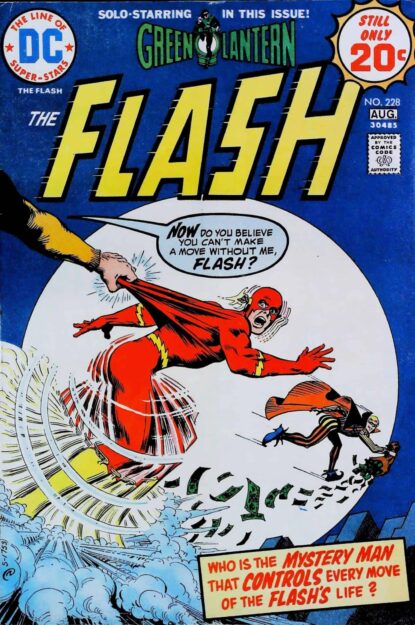Couverture de FLASH (1959) #228 - par Nick Cardy - lecubeacomics.com
