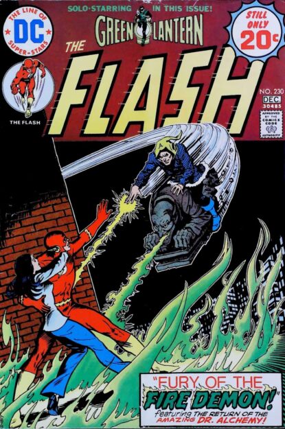 Couverture de FLASH (1959) #230 - par Nick Cardy - lecubeacomics.com