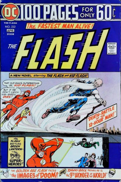 Couverture de FLASH (1959) #232 - par Nick Cardy - lecubeacomics.com